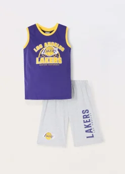 Blukids Set pigiama corto NBA ragazzo- Pigiami