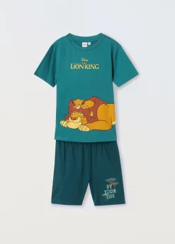 Blukids Set pigiama corto Re Leone bambino-Bambino Pigiami
