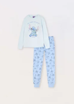 Blukids Set pigiama in jersey di puro cotone bambina- Pigiami