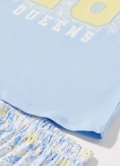 Blukids Set pigiama in jersey di puro cotone bambina- Pigiami