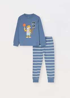 Blukids Set pigiama in puro cotone bambino-Bambino Pigiami