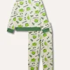 Blukids Set pigiama in puro cotone con stampa bambino-Bambino Pigiami