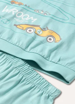 Blukids Set pigiama in puro cotone neonato- Pigiami