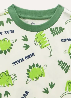 Blukids Set pigiama in puro cotone con stampa bambino-Bambino Pigiami