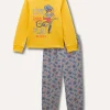 Blukids Set pigiama lungo in cotone bambino-Bambino Pigiami