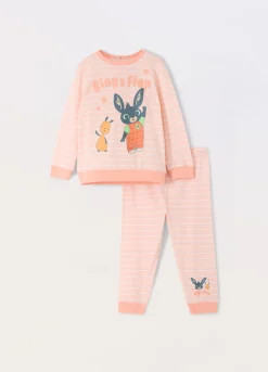 Blukids Set pigiama lungo in jersey di puro cotone neonata- Pigiami
