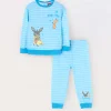 Blukids Set pigiama lungo in jersey di puro cotone neonato- Pigiami