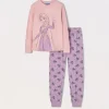 Blukids Set pigiama lungo in jersey di puro cotone bambina Frozen- Intimo