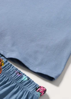 Blukids Set pigiama lungo in jersey di puro cotone ragazzo- Pigiami