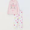 Blukids Set pigiama lungo in puro cotone neonato- Pigiami