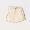 Blukids Shorts cargo in french terry di misto cotone ragazza- Pantaloni