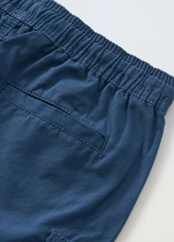 Blukids Shorts cargo in puro cotone bambino-Bambino Pantaloni