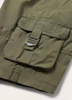 Blukids Shorts cargo in puro cotone ragazza- Pantaloni