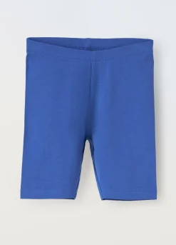 Blukids Shorts ciclista in cotone stretch ragazza- Pantaloni