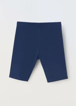 Blukids Shorts ciclista in cotone stretch ragazza- Pantaloni