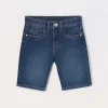 Blukids Shorts denim stretch bambino-Bambino Pantaloni