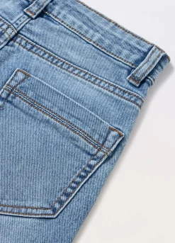 Blukids Shorts denim stretch bambino-Bambino Pantaloni