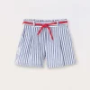 Blukids Shorts in cotone seersucker bambina- Pantaloni