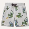 Blukids Shorts in cotone stampato bambino-Bambino Pantaloni