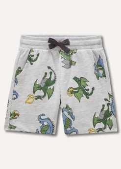 Blukids Shorts in cotone stampato bambino-Bambino Pantaloni