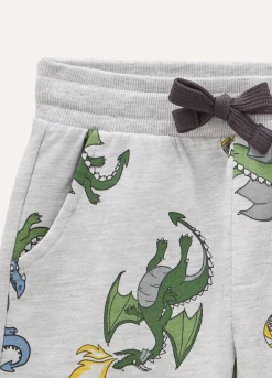 Blukids Shorts in cotone stampato bambino-Bambino Pantaloni