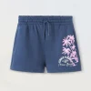 Blukids Shorts in cotone stretch ragazza- Pantaloni
