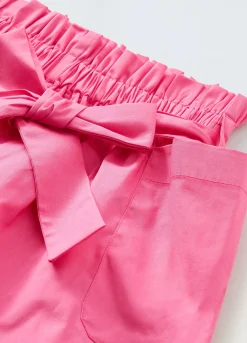 Blukids Shorts in cotone stretch bambina- Pantaloni