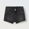 Blukids Shorts in denim di cotone stretch ragazza- Jeans