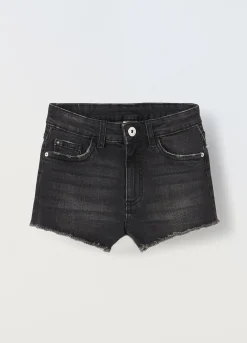 Blukids Shorts in denim di cotone stretch ragazza- Jeans