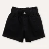 Blukids Shorts in denim di puro cotone ragazza- Jeans