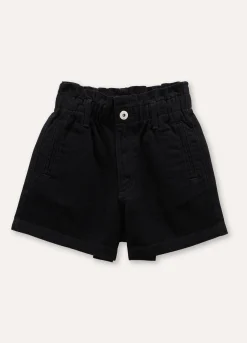 Blukids Shorts in denim di puro cotone ragazza- Jeans