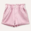 Blukids Shorts in denim di puro cotone ragazza- Jeans