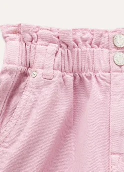 Blukids Shorts in denim di puro cotone ragazza- Jeans