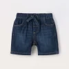 Blukids Shorts in denim misto cotone neonato- Pantaloni