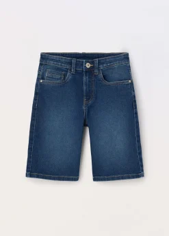 Blukids Shorts in denim misto cotone ragazzo- Jeans