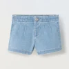 Blukids Shorts in denim neonata- Jeans