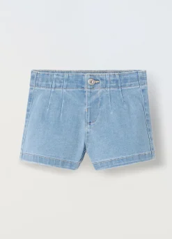 Blukids Shorts in denim neonata- Jeans