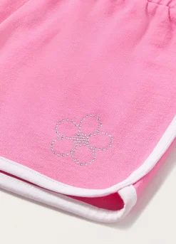 Blukids Shorts in french terry bambina- Pantaloni