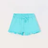 Blukids Shorts in french terry di puro cotone neonata- Pantaloni
