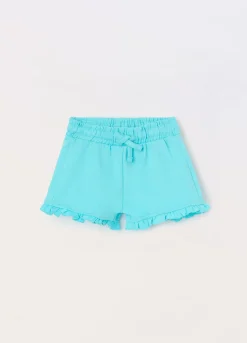 Blukids Shorts in french terry di puro cotone neonata- Pantaloni