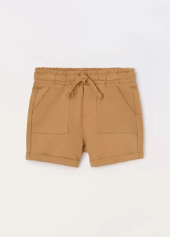 Blukids Shorts in french terry di puro cotone neonata- Pantaloni