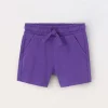 Blukids Shorts in french terry di puro cotone neonato- Pantaloni