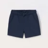 Blukids Shorts in french terry di puro cotone neonato- Pantaloni