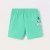 Blukids Shorts in french terry di puro cotone neonato- Pantaloni