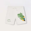 Blukids Shorts in french terry di puro cotone neonato- Pantaloni