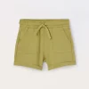 Blukids Shorts in french terry di puro cotone neonata- Pantaloni