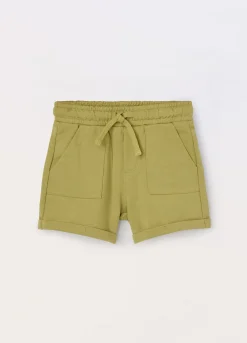 Blukids Shorts in french terry di puro cotone neonata- Pantaloni