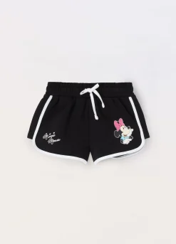 Blukids Shorts in french terry di misto cotone bambina- Pantaloni