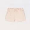 Blukids Shorts in french terry di puro cotone bambina- Pantaloni