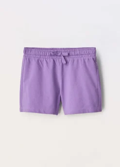 Blukids Shorts in french terry di puro cotone ragazza- Pantaloni